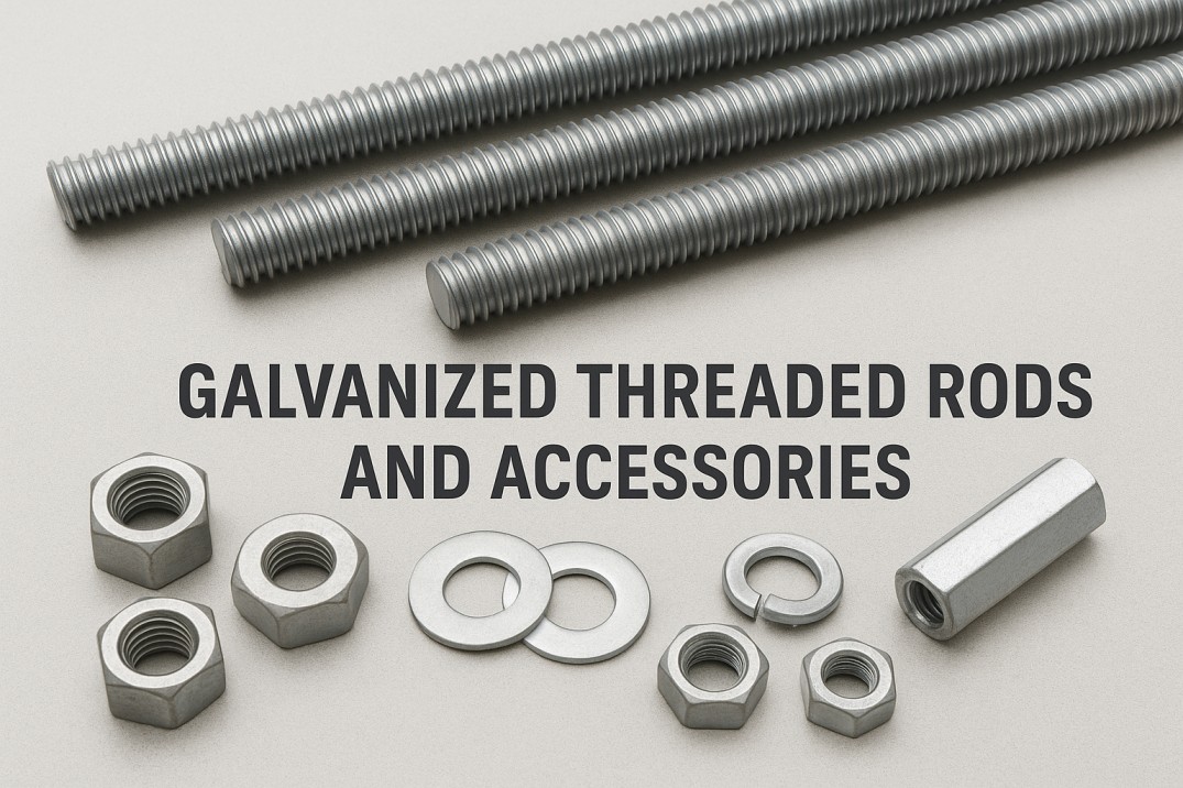 Galvanized Threaded Rods and Accessories