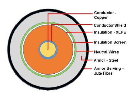 Cross Sectional / CORE LV CABLES