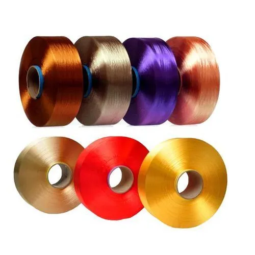 Polyester fully drawn Dyed Yarn, For Textile Industry