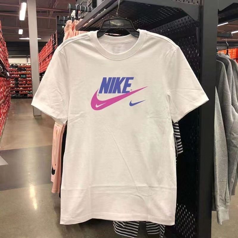 At10t-Shirt Men S T Shirts 100% Cotton Wholesale Large Sports Brand Short Sleeves Jordan
